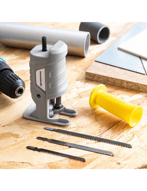 Adaptador de sierra de calar para taladro jrill innovagoods