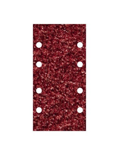 Set 10 hojas de lijar adhesivas corindón de grano 40 de 93x185mm 1766000 wolfcraft