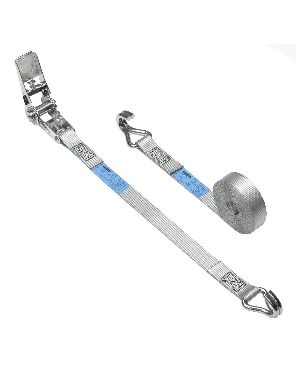 Ratchet inoxidable 25mm 5m gancho cerrado 027,043,025,503 ponsa Ratchet inoxidable 25mm 5m gancho cerrado 027,043,025,503 ponsa