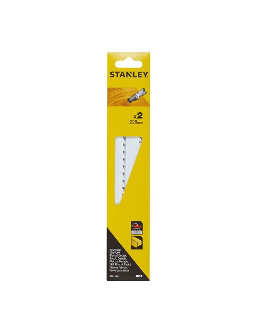 Hojas sierra sable 22,8 cm corte grueso y recto, pack 2 uds