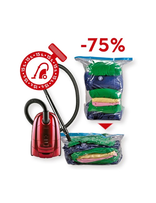 Funda con válvula de vacio 70 x 115 cm