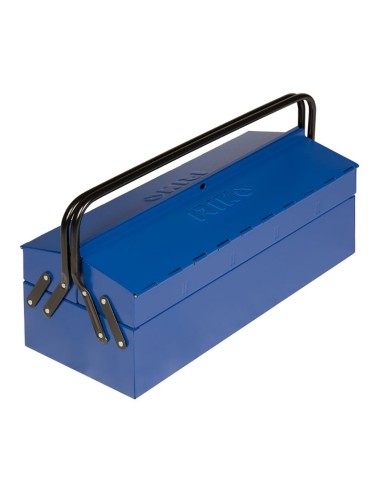 Caja de herramientas con 2 asas y 3 bandejas 500 x 210 x 190 mm