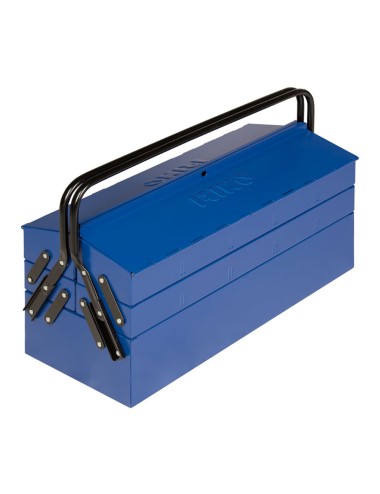 Caja de herramientas con 2 asas y 5 bandejas 500 x 210 x 245 mm