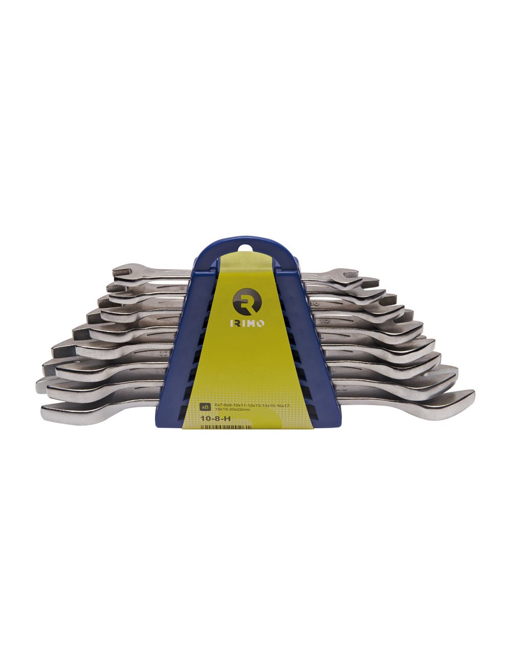 Juego de 8 llaves fijas 6-22mm 10-8-h
