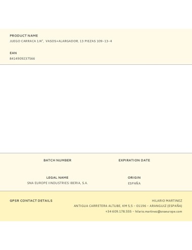 Juego carraca 1/4", vasos+alargador, 13 piezas 109-13-4