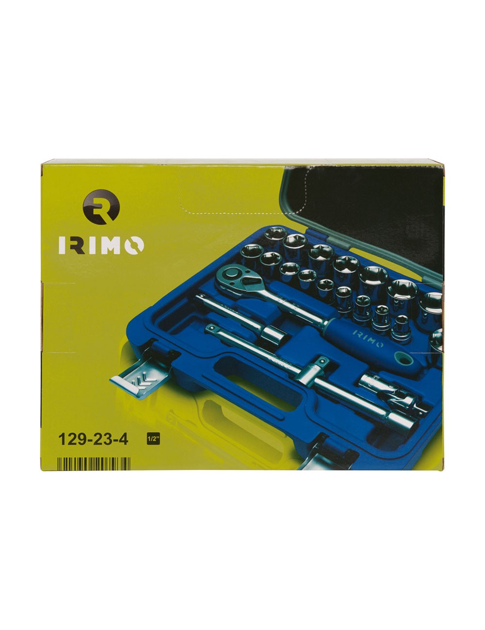 Juego carraca 1/2", vasos hexagonales (8-32mm), 23 piezas 129-23-4