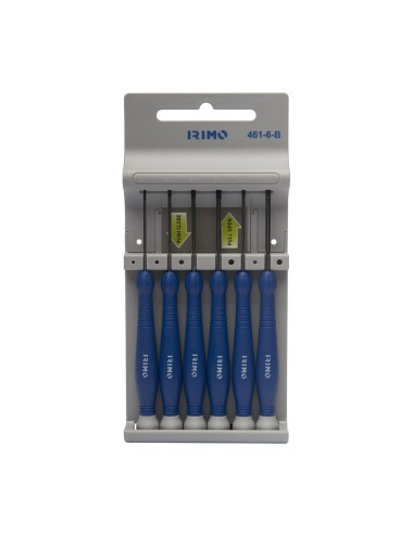 Destornilladores de precisión, 6 piezas