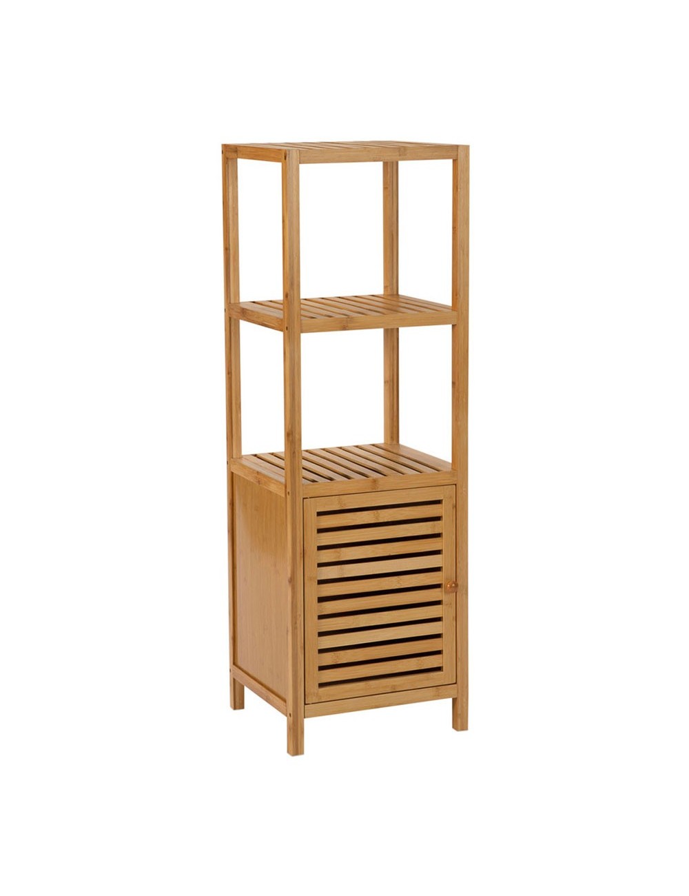 Armario de bambú 36x33x110cm ba73110 andrea house Armario de bambú 36x33x110cm ba73110 andrea house