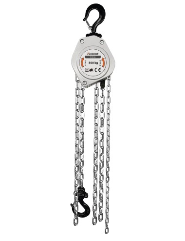 Polipasto de cadena  K 500 AL - Aluminio 500 Kg