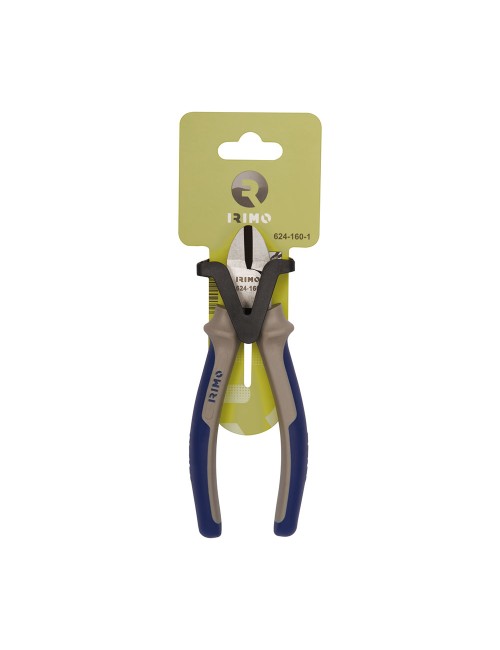 Alicates cortantes con mango bimaterial, 160 mm