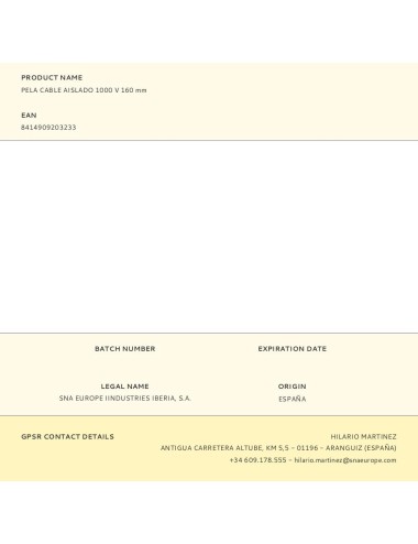 Alicates pelacables aislado 1000 v 160 mm