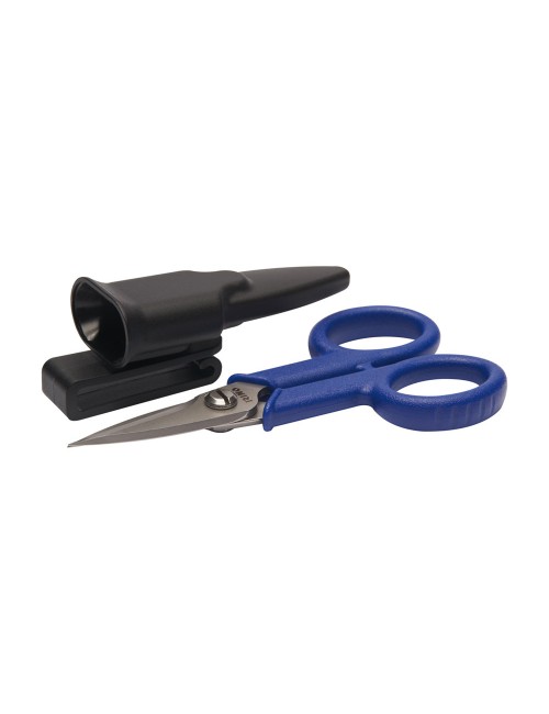 Tijera de electricista con anillas pvc 43 x 145 mm
