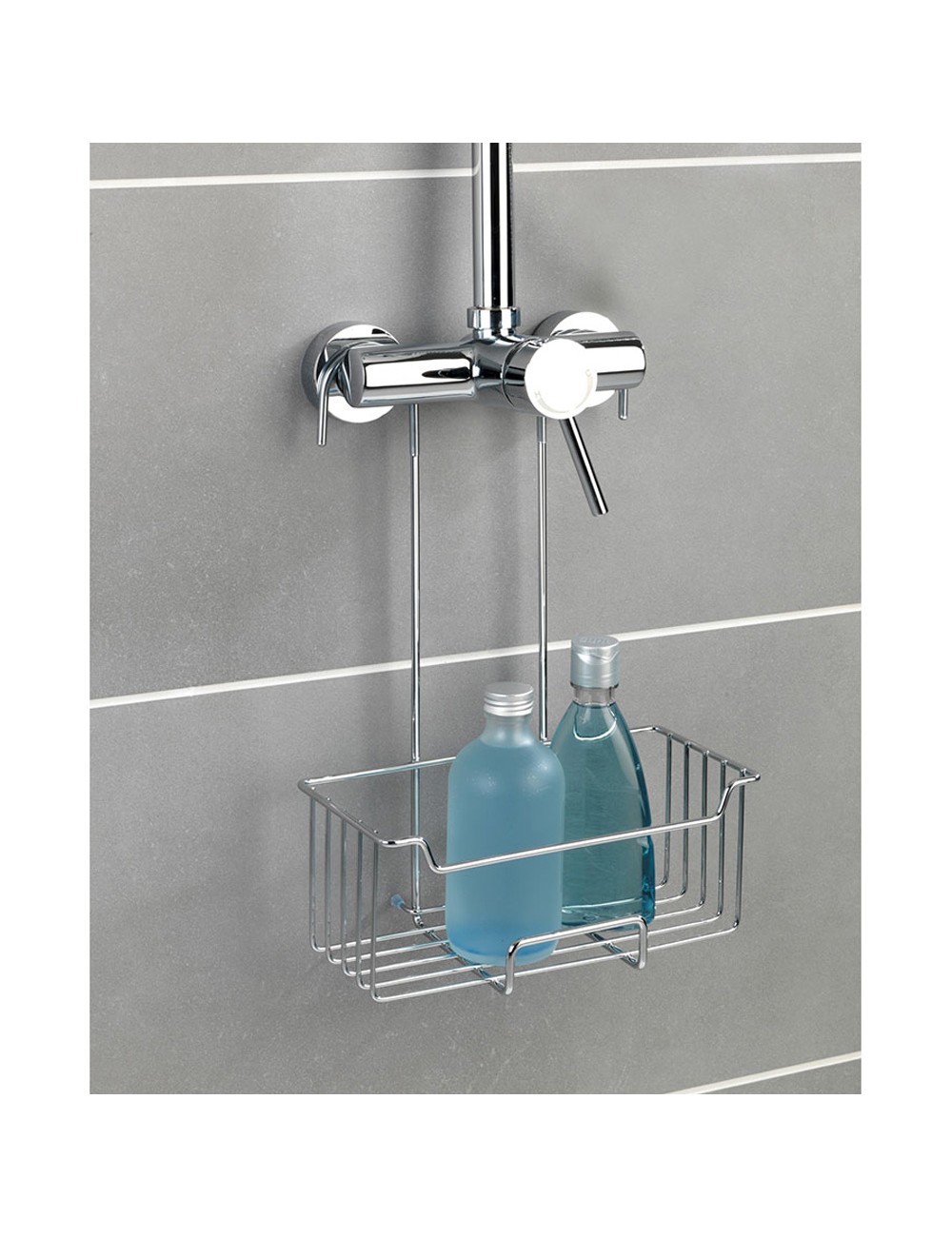 Cesto para la ducha acero inoxidable milo