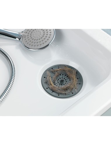 Filtro de desagüe de silicona sava, gris 53011100 wenko