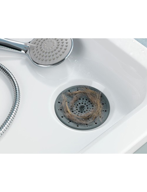 Filtro de desagüe de silicona sava, gris 53011100 wenko