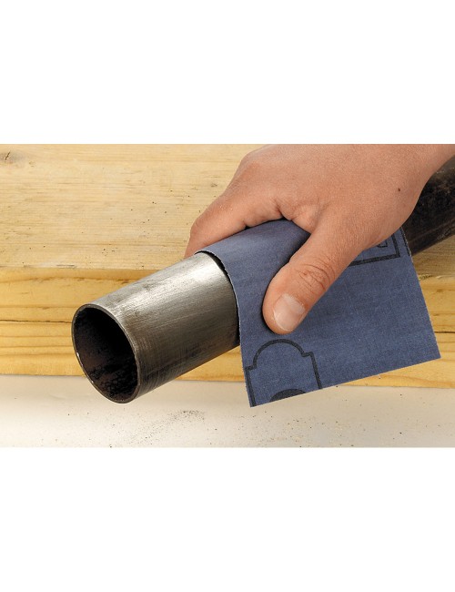 Papel de lijar para madera / metal 230 x 280 mm, grano 100