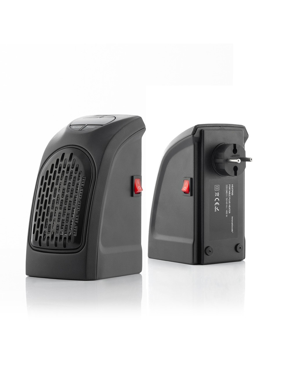 Calefactor termocerámico de enchufe heatpod 400 w