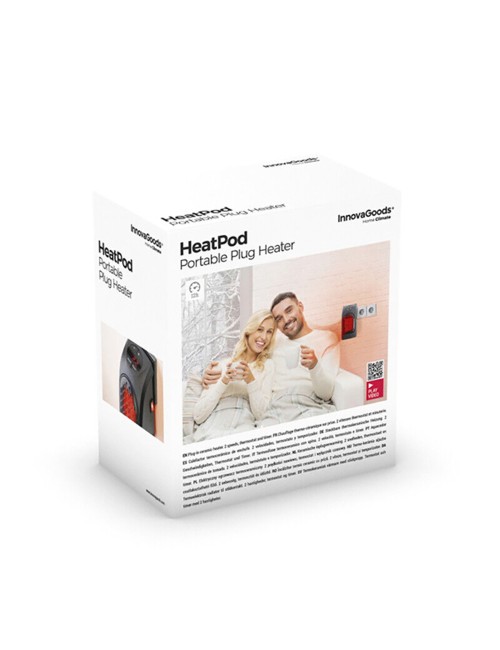 Calefactor termocerámico de enchufe heatpod 400 w