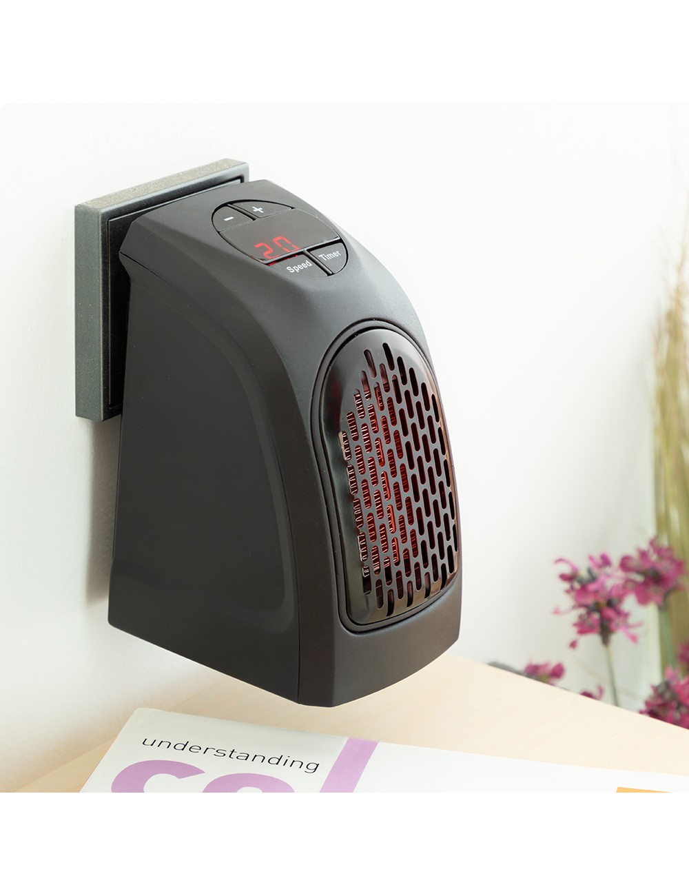 Calefactor termocerámico de enchufe heatpod 400 w