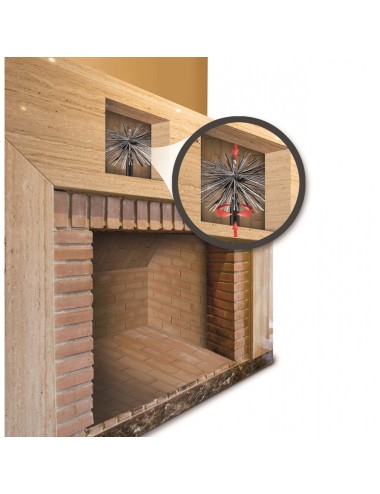 Deshollinador erizo de acero ø 250 mm