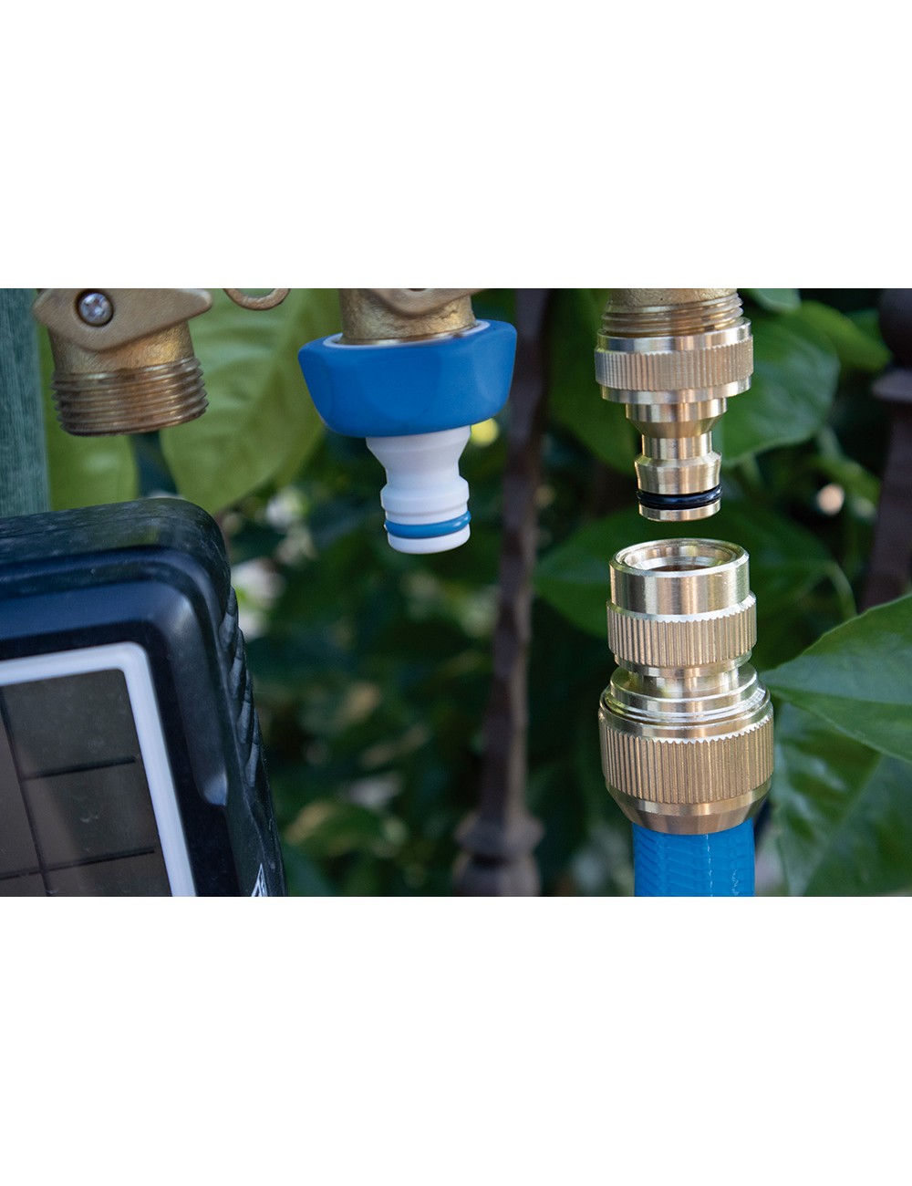 Conector rápido latón 5/8"