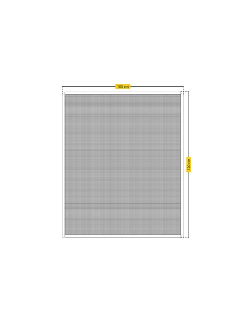 Mosquitera easy click 100 x 120 cm