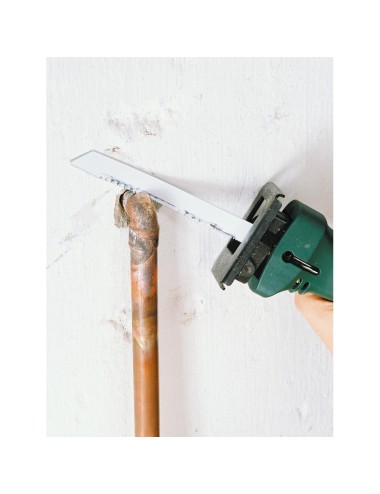 Hojas de sierra de sable bim, metal, fino, longitud 150 mm, pack 2 uds