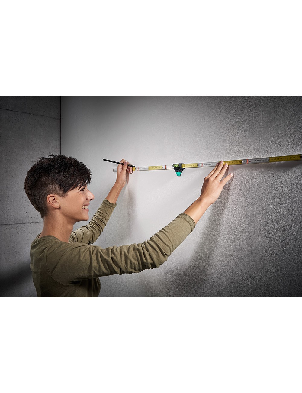 Nivel de burbuja para metros plegables 5222000 wolfcraft