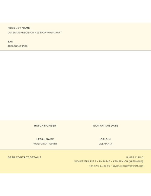 Cúter de precisión