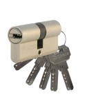 Cilindro de seguridad multipunto serie c2, leva corta, 40+32mm, niquel 9c234032n lince