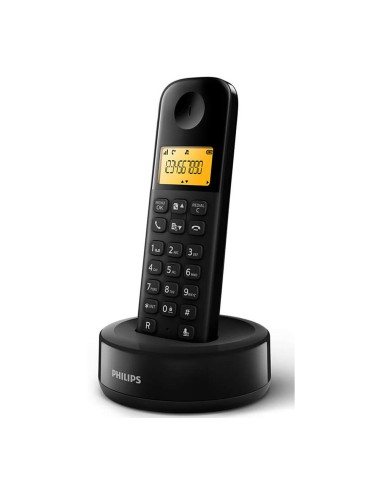Teléfono fijo inalámbrico d1601b/34 philips