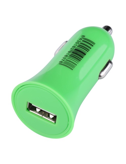 Cargador usb para coche colores surtidos nk