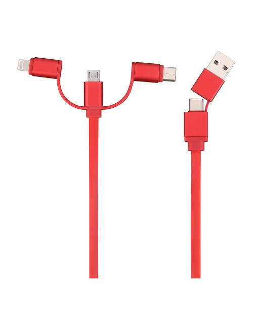 Cable 6 en 1, 1 m colores surtidos