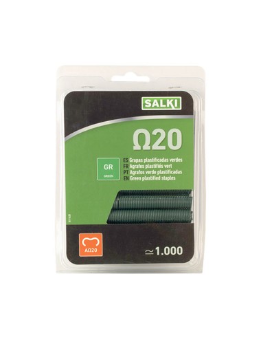 Grapa omega 20 verde 111620 salki