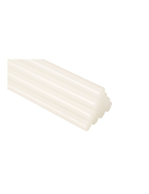 Barra de cola termofusible para uso universal translúcida, ø12 x 200 mm, blister 24 uds