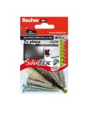 Kit fijación tv plana/microondas 502690 solufix fischer
