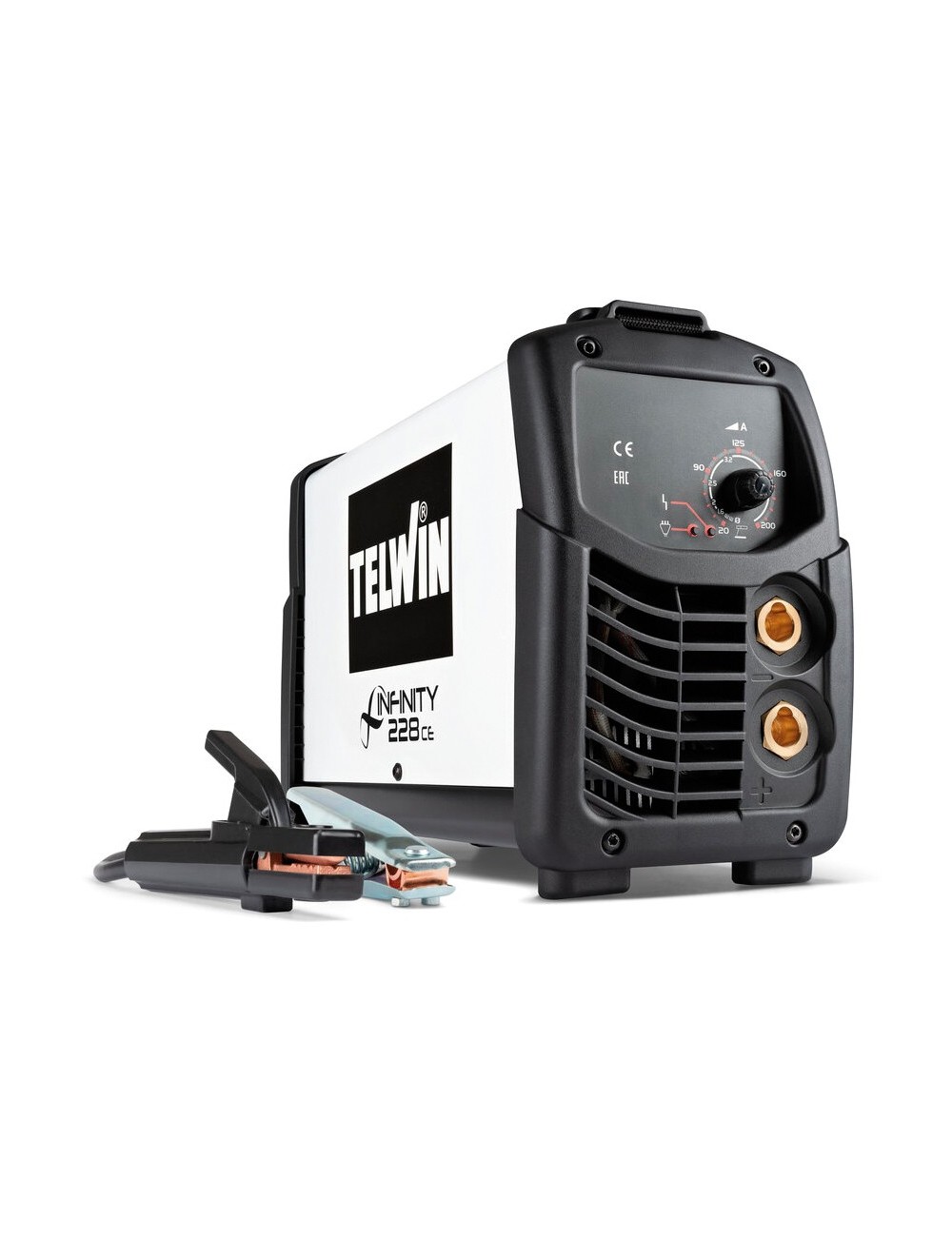 Soldadora inverter  INFINITY 228 CE con accesorios