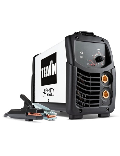 Soldadora inverter  INFINITY 228 CE con accesorios