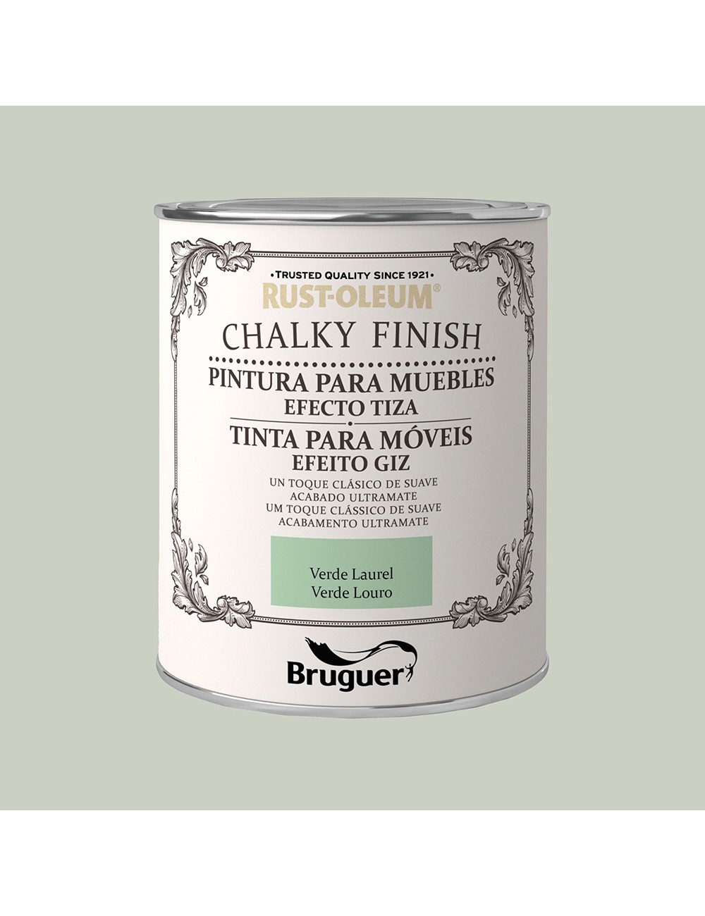 Rust-oleum chalky finish muebles verde laurel, 750 ml
