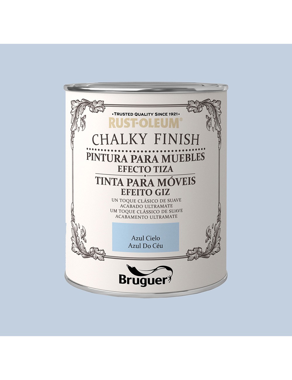 Rust-oleum chalky finish muebles azul cielo, 750 ml