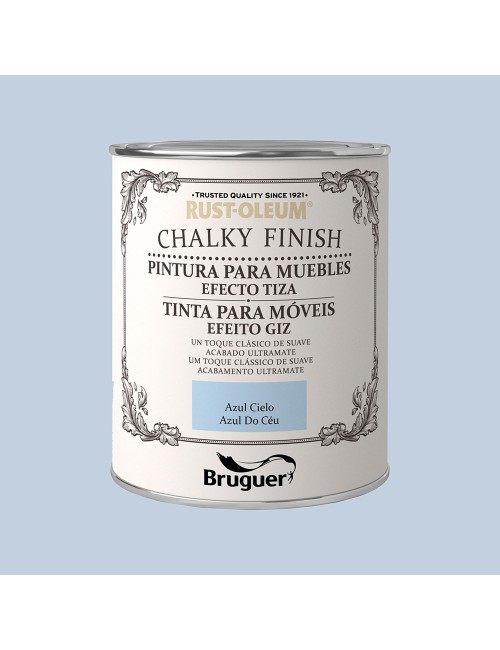 Rust-oleum chalky finish muebles azul cielo, 750 ml