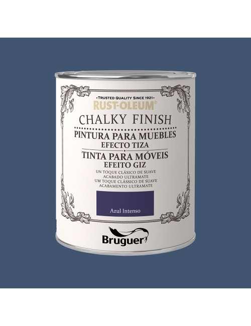 Rust-oleum chalky finish muebles azul intenso, 750 ml