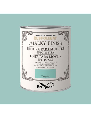 Rust-oleum chalky finish muebles turquesa, 750 ml