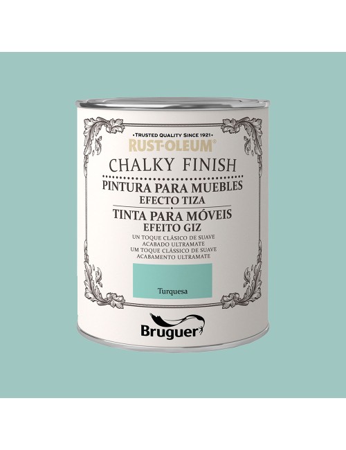 Rust-oleum chalky finish muebles turquesa, 750 ml