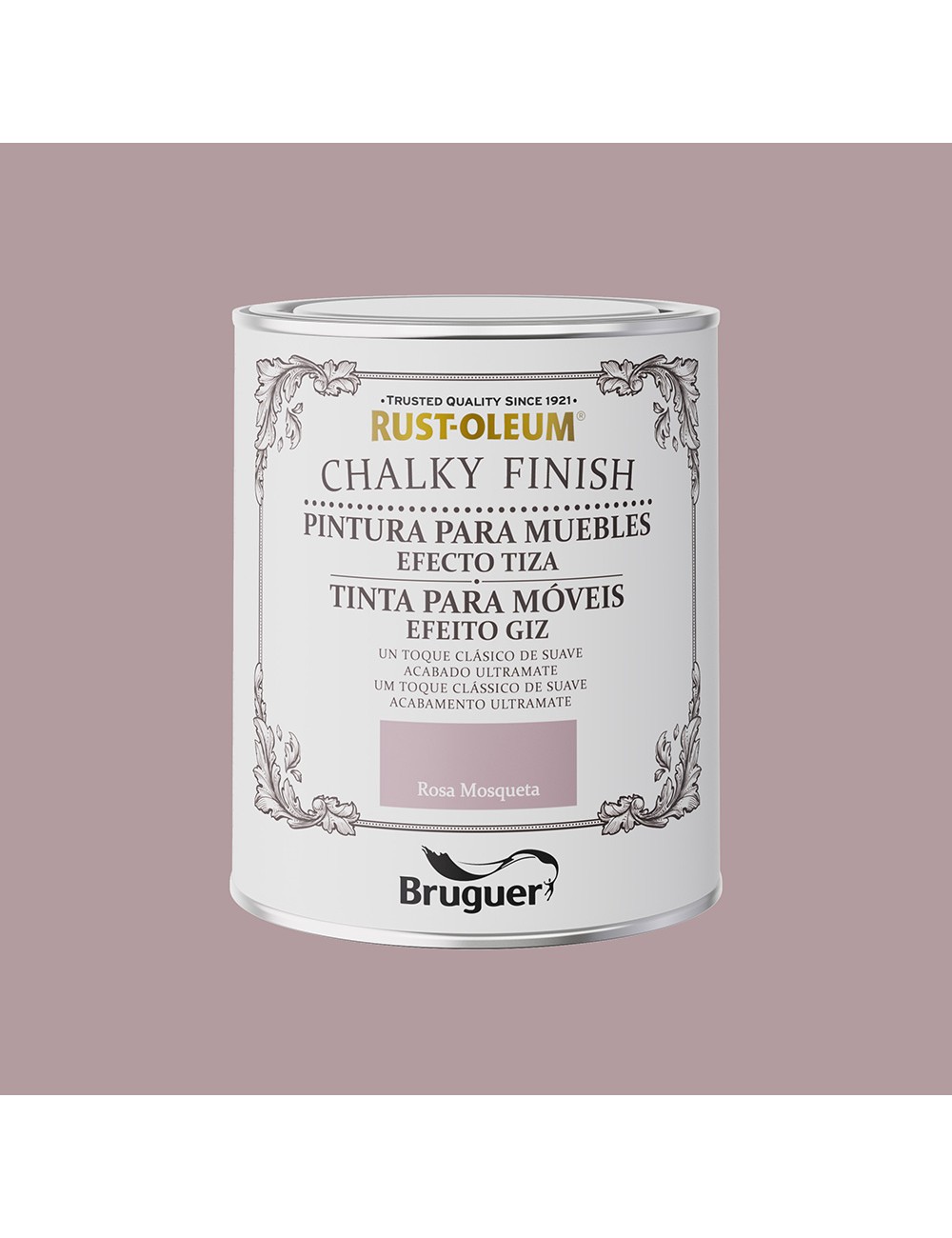 Rust-oleum chalky finish muebles rosa mosqueta, 750 ml
