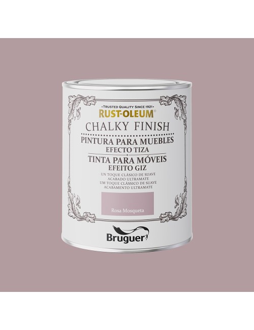 Rust-oleum chalky finish muebles rosa mosqueta, 750 ml