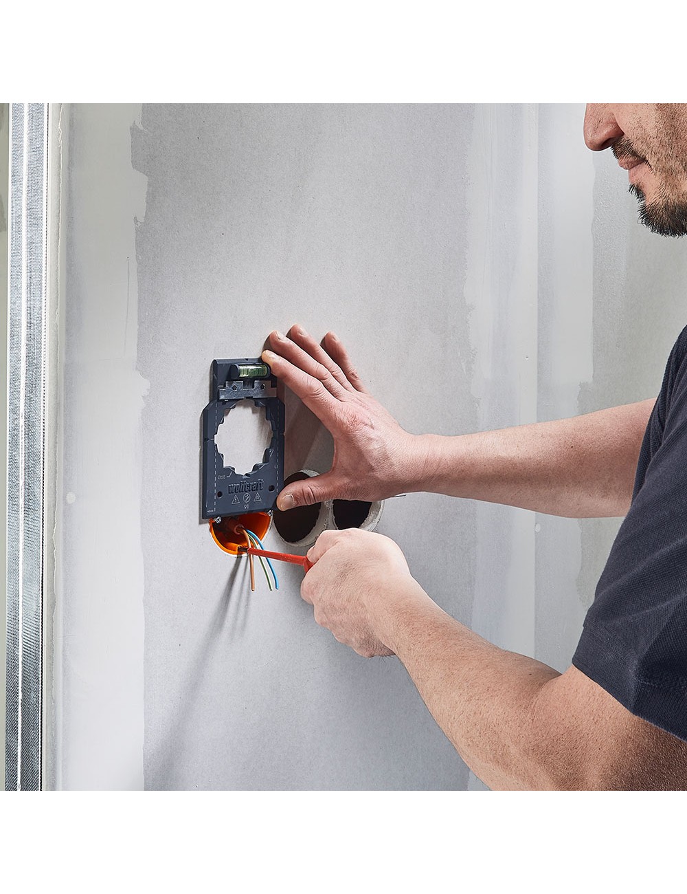 Plantilla para marcar y alinear, para medidas de 71 y 91 mm