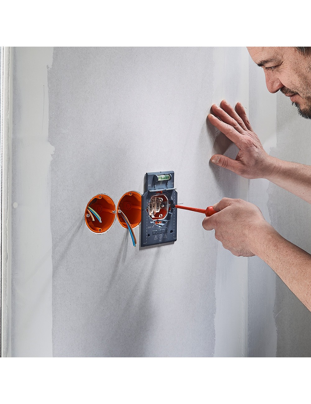 Plantilla para marcar y alinear, para medidas de 71 y 91 mm