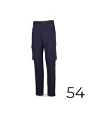 Pantalón strech 98% algodon 2% elastano 240g. azul marino talla 54 588pbsam/54