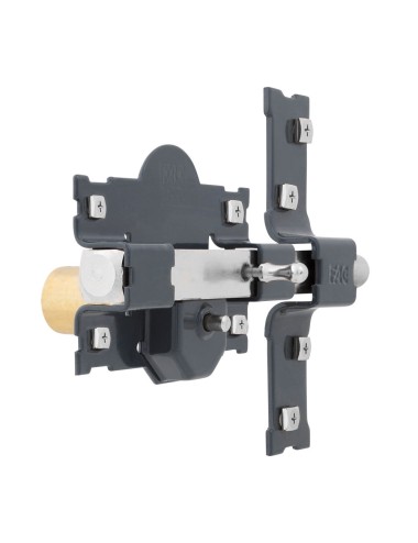 Cerrojo 101-r/105 b-70mm. con botón,pintado f01559 fac